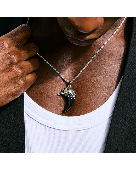 John Hardy Metallic Legends Eagle Pendant for men