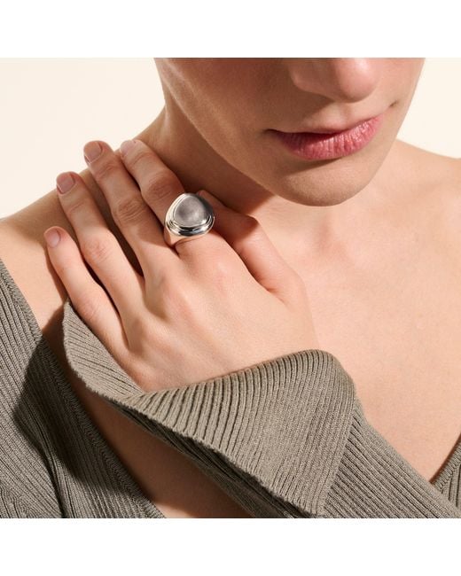 John Hardy Metallic Pebble Ring