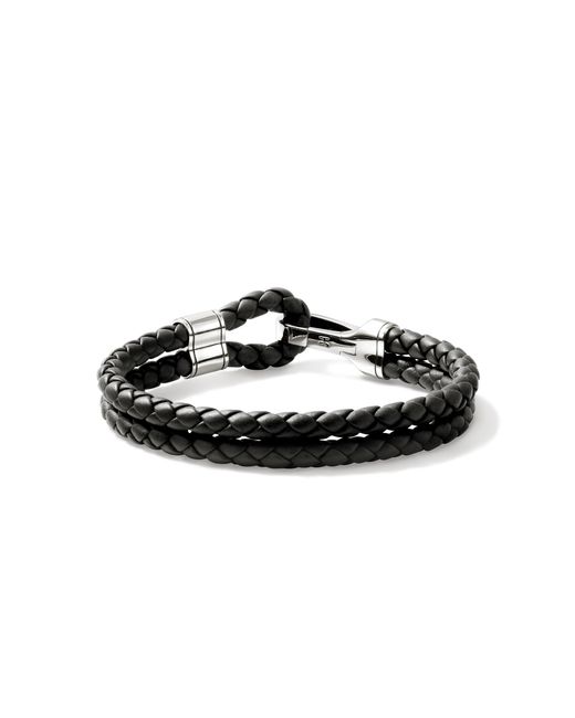 John Hardy Black Hook Clasp Bracelet, 10Mm for men