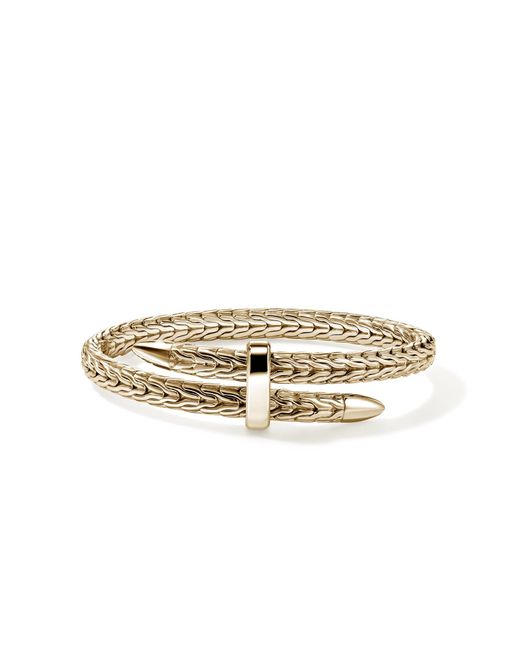 John Hardy Metallic Spear Flex Cuff Bracelet, 5.5Mm for men