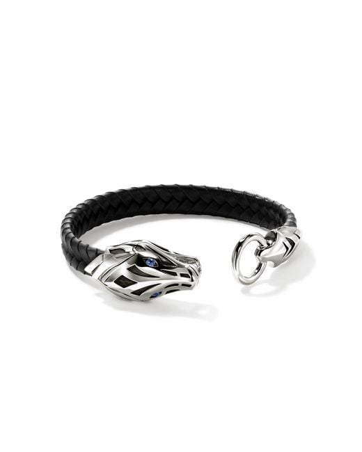John Hardy Black Naga Bracelet, 10Mm for men