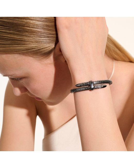 John Hardy Metallic Spear Flex Cuff Bracelet, 5.5Mm for men