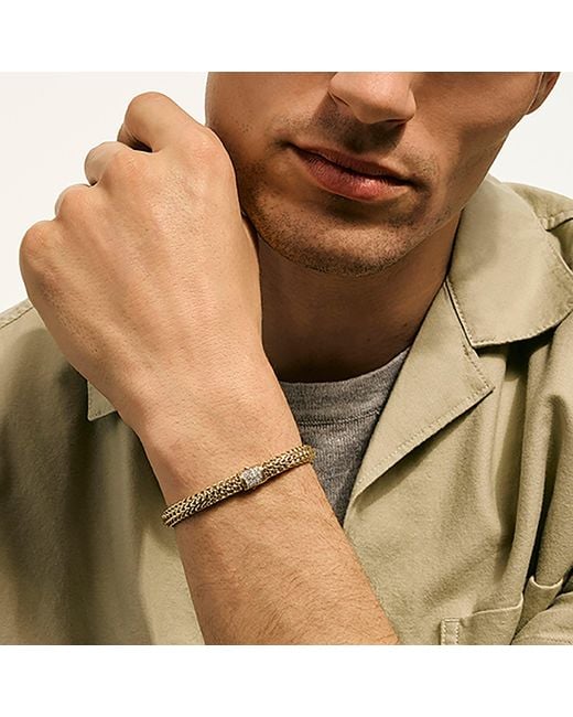 John Hardy Metallic Icon Bracelet, 6.5Mm for men