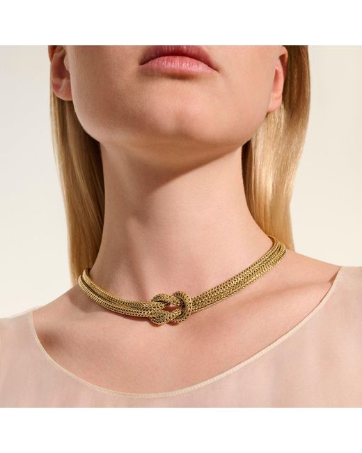 John Hardy Metallic Love Knot Necklace, 10Mm for men