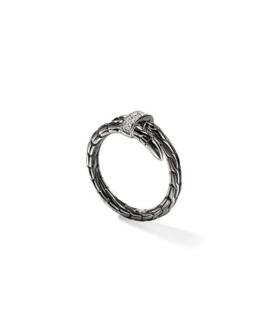 John Hardy White Spear Ring for men