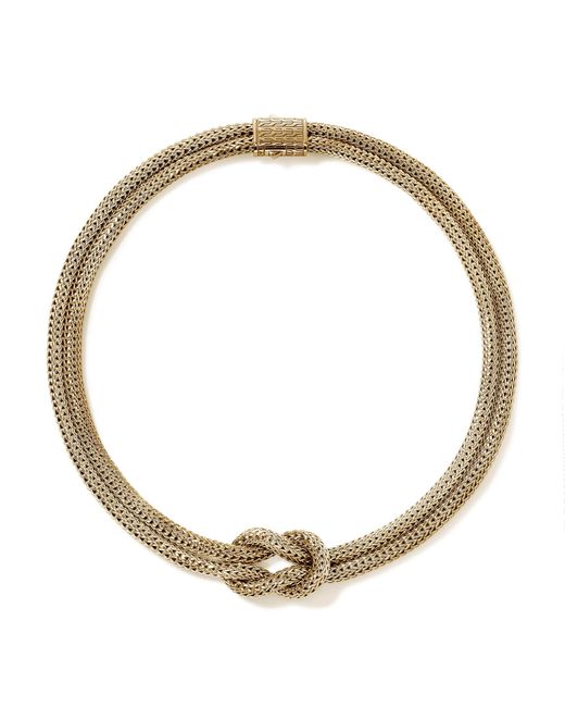 John Hardy Metallic Love Knot Necklace, 10Mm for men