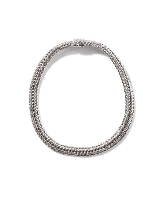 John Hardy Metallic Kami Chain Necklace In Sterling Silver