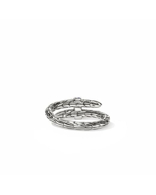 John Hardy White Spear Ring