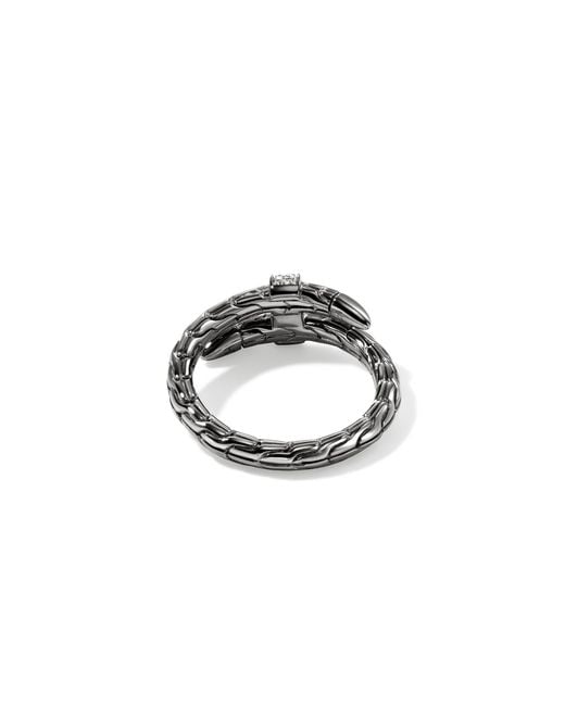 John Hardy White Spear Ring for men