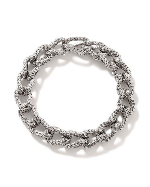 John Hardy Metallic Asli Link Chain Bracelet In Sterling Silver
