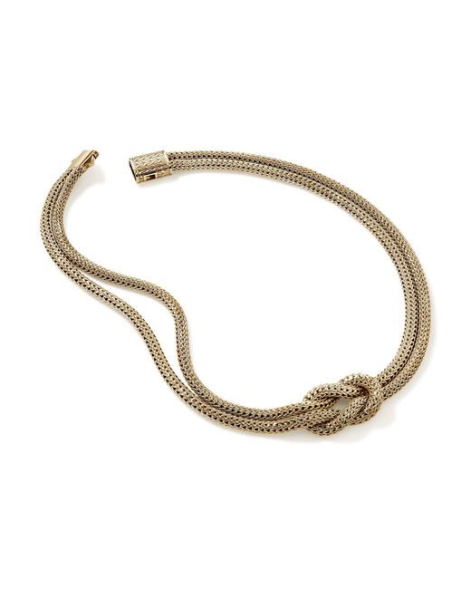 John Hardy Metallic Love Knot Necklace, 10Mm for men