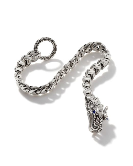 John Hardy Metallic Legends Naga Link Bracelet In Sterling Silver
