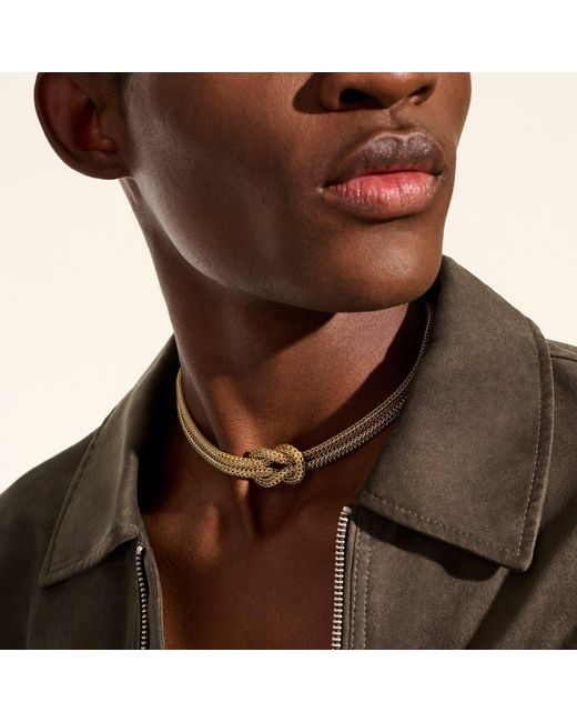 John Hardy Metallic Love Knot Necklace, 10Mm for men