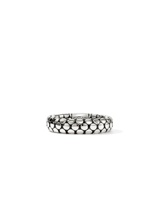 John Hardy White Dot Ring
