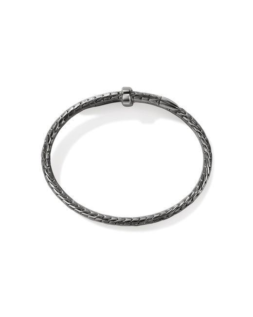 John Hardy Metallic Spear Flex Cuff Bracelet, 5.5Mm for men