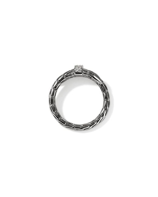 John Hardy White Spear Ring for men