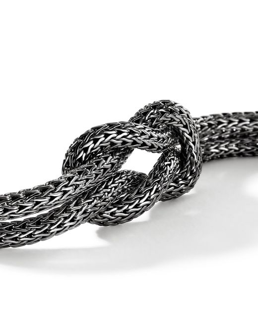 John Hardy Black Love Knot Bracelet, 13Mm for men