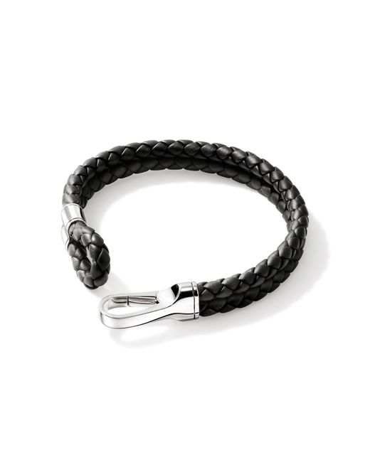 John Hardy Black Hook Clasp Bracelet, 10Mm for men