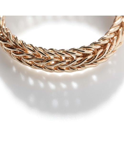 John Hardy Metallic Kami Chain Ring, 4.5mm In 14k Yellow Gold for men