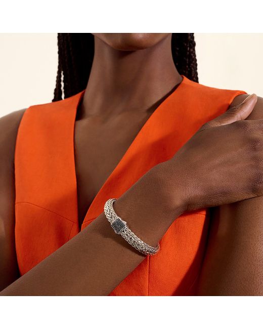 John Hardy White Icon Bracelet, 10.5Mm for men