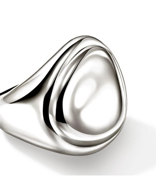 John Hardy Metallic Pebble Ring