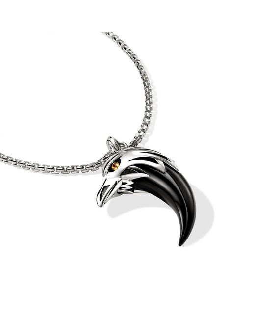 John Hardy Metallic Legends Eagle Pendant for men