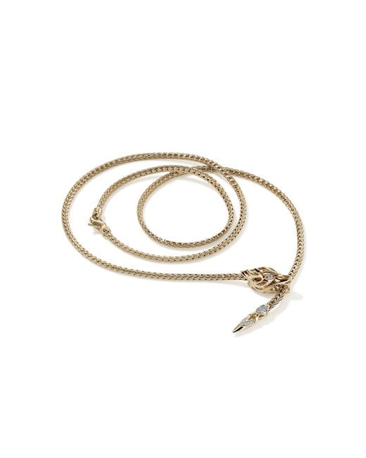 John Hardy Metallic Naga Wrap Bracelet, 2.5Mm