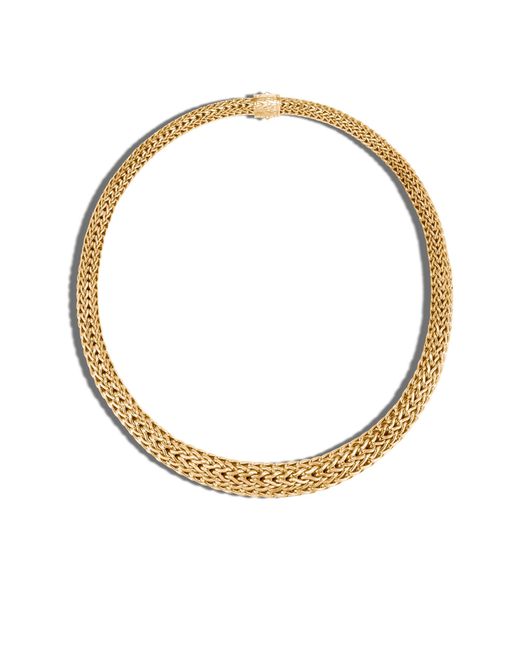 John Hardy Metallic Classic Chain Graduated Necklace In 18k Gold