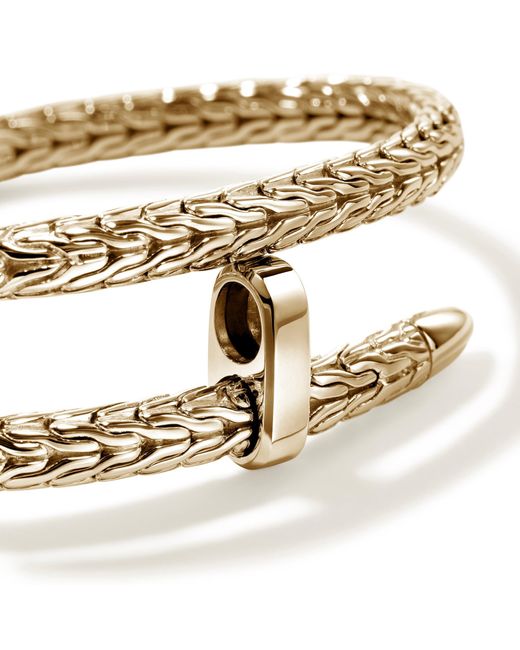 John Hardy Metallic Spear Flex Cuff Bracelet, 5.5Mm for men