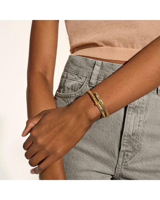 John Hardy Metallic Spear Flex Cuff Bracelet, 5.5Mm for men