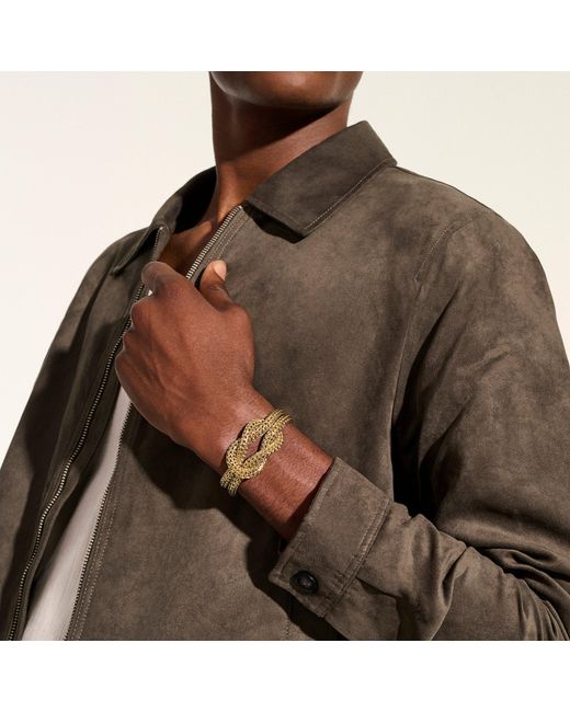 John Hardy Metallic Love Knot Bracelet, 13Mm for men