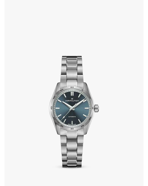 Hamilton Blue H36105140 Jazzmaster Performer Automatic Bracelet Strap Watch