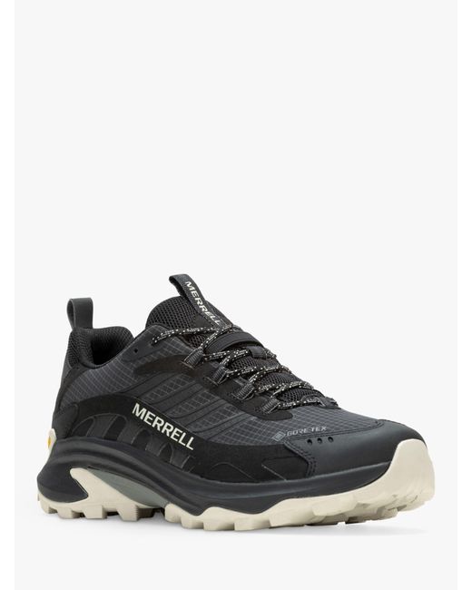 Merrell Black Moab Gore-tex Speed 2 Sports Shoes for men