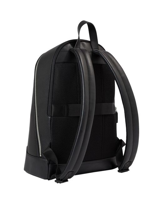 Tommy Hilfiger Black Domed Backpack