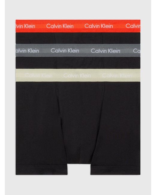 Calvin Klein Black Plain Trunks for men