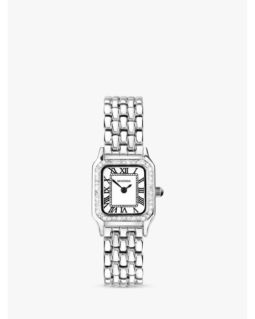 Sekonda White 40655 Monica Bracelet Strap Watch