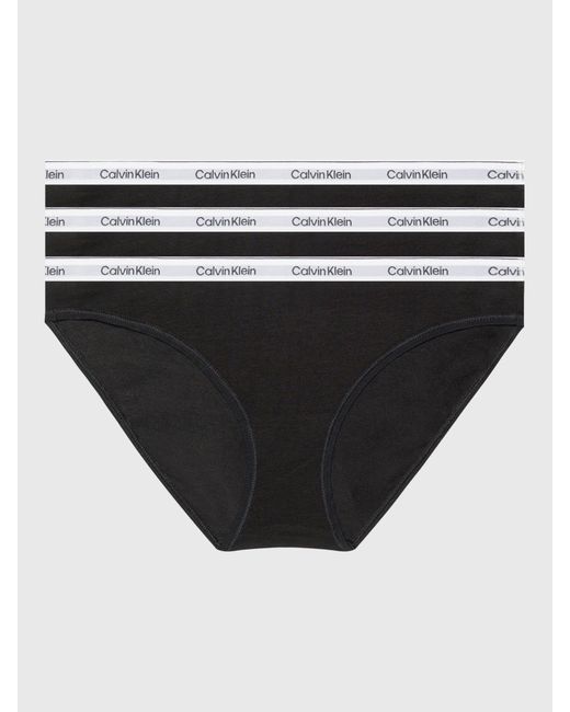 Calvin Klein Black Modern Logo Bikini Briefs