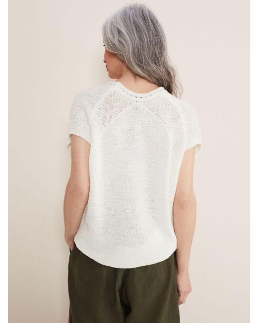 Phase Eight Natural Alana Textured Knit