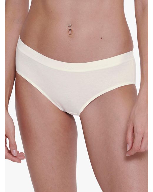 Sloggi White Go Casual Hipster Knickers