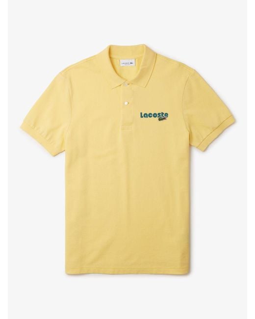 Lacoste Yellow Summer Pack Polo Shirt for men