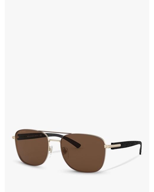 BVLGARI Multicolor Bv5050 Rectangular Sunglasses for men