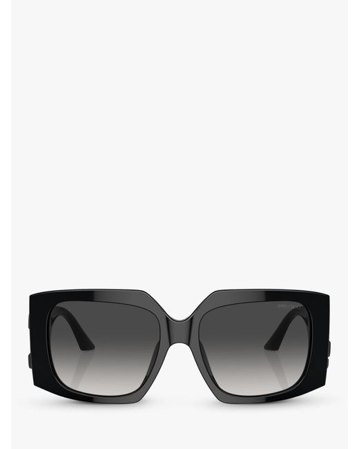 Jimmy Choo Black Jc5006u Square Sunglasses