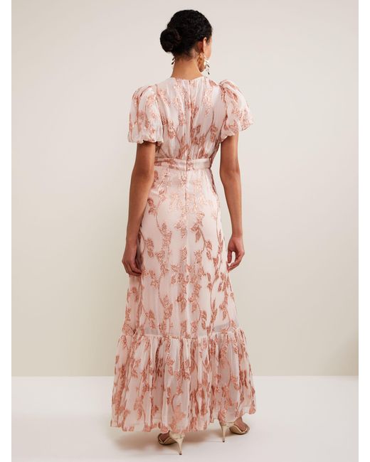 Phase Eight Pink Genette Maxi Dress