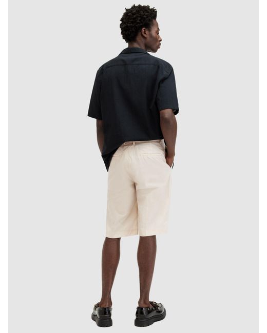AllSaints Black Mars Shorts for men