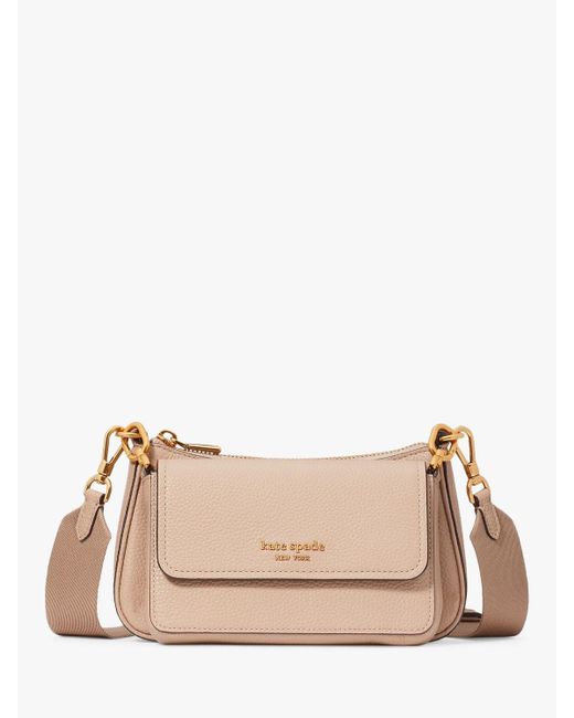 Kate Spade Natural Double Up Crossbody