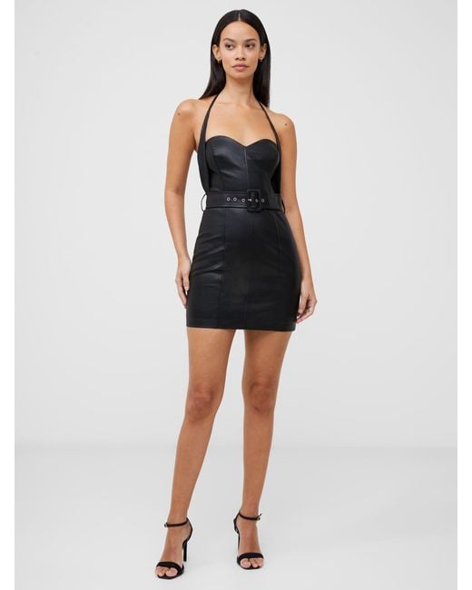 French Connection Claudia Bodycon Dress in Black Lyst UK