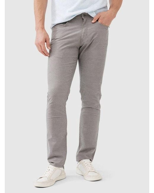 Rodd & Gunn Gray Straight Fit Long Leg Jeans for men