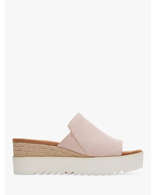 TOMS White Diana Mules