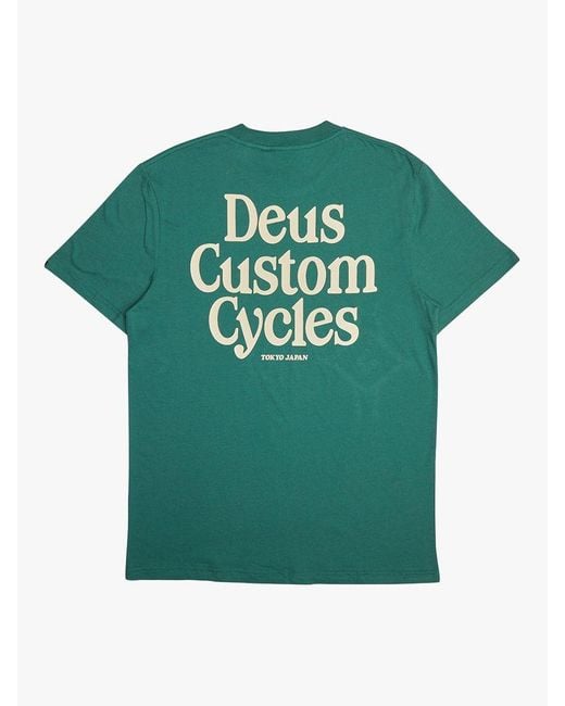 Deus Ex Machina Green Metro T-shirt for men