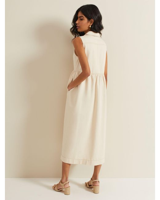 Phase Eight Natural Blakely Dress